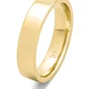 Geelgouden 14 kt trouwring, Wedding