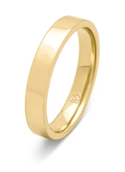 Geelgouden 18 kt trouwring, Wedding