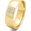 Geelgouden 18 kt trouwring, Wedding