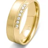 Geelgouden 18 kt trouwring, Wedding