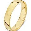 Geelgouden 18 kt trouwring, Wedding