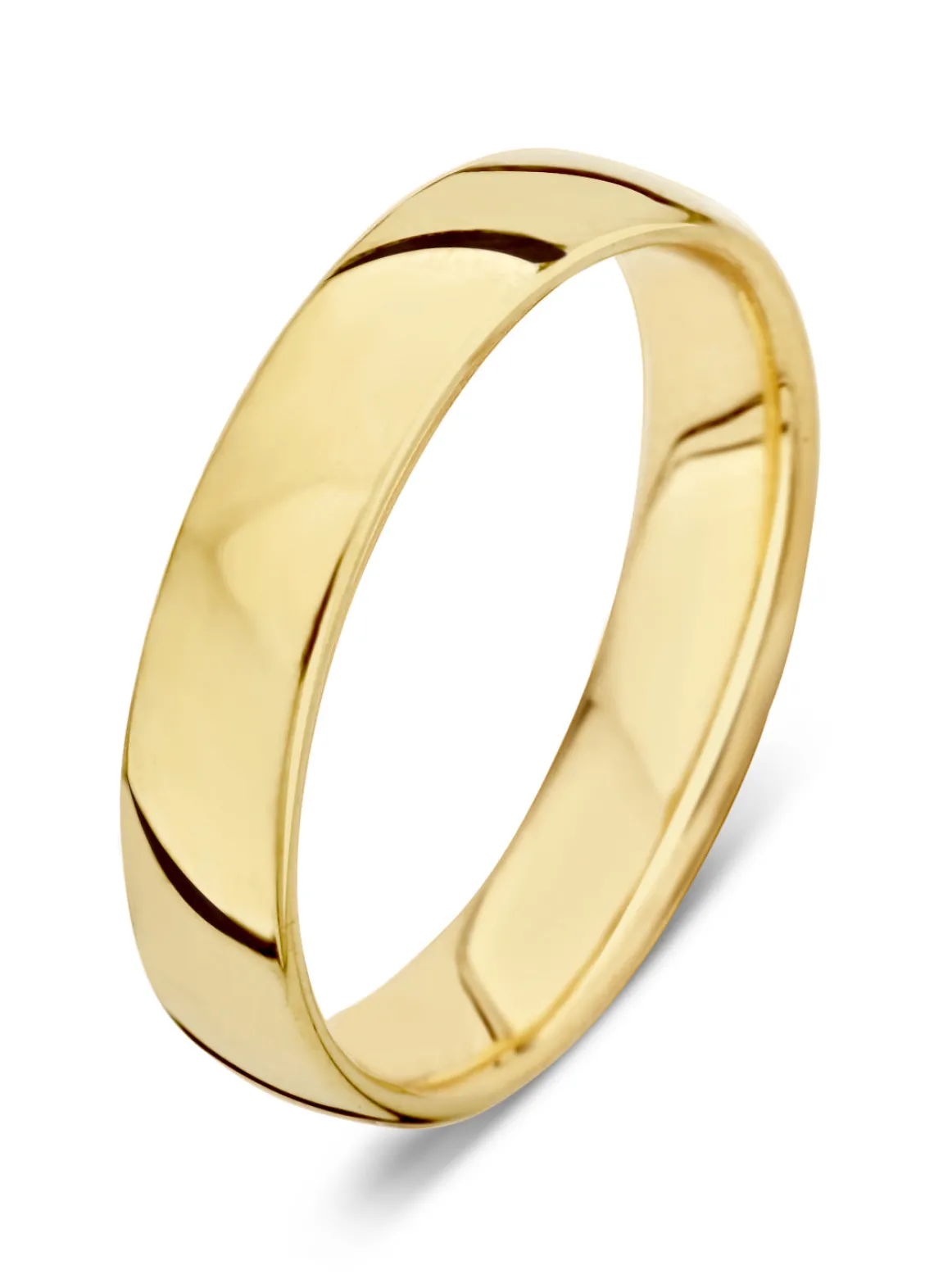 Geelgouden 18 kt trouwring, Wedding