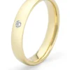 Geelgouden 14 kt trouwring, Wedding