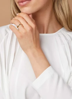 Geelgouden 14 kt trouwring, Wedding