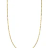 Geelgouden anker collier Timeless Treasures (40cm)