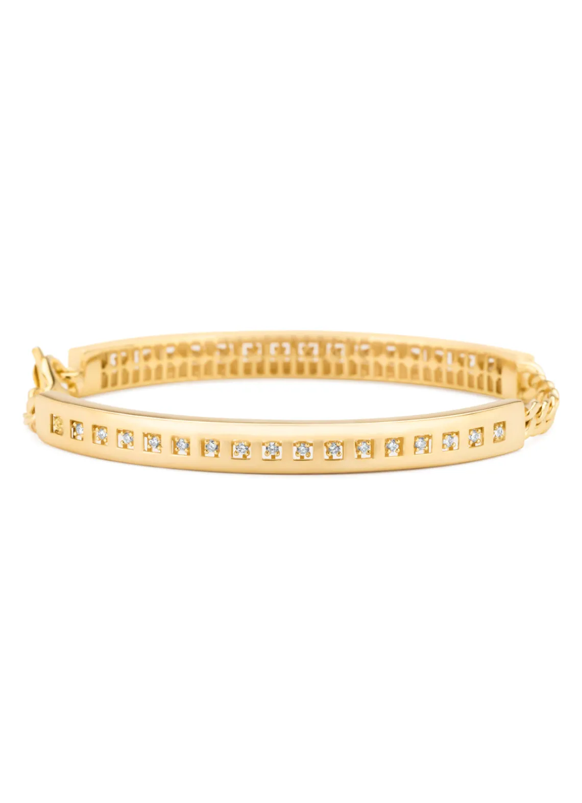 Geelgouden armband, 0.51 ct diamant, Timeless Treasures