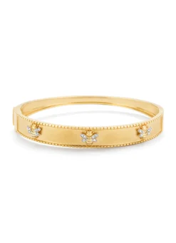 Geelgouden armband, 0.06 ct diamant, Queen Bee