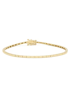 Geelgouden armband, 0.04 ct diamant, Ensemble