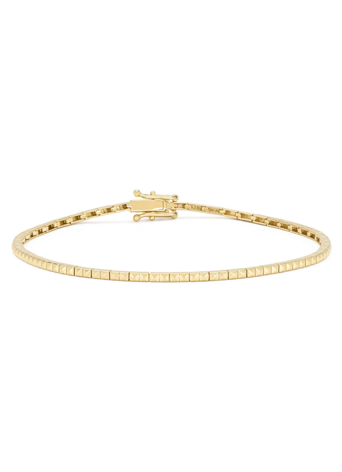 Geelgouden armband, 0.04 ct diamant, Ensemble