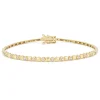 Geelgouden armband, 0.17 ct diamant, Ensemble