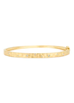 Geelgouden armband, 0.10 ct diamant, Timeless Treasures