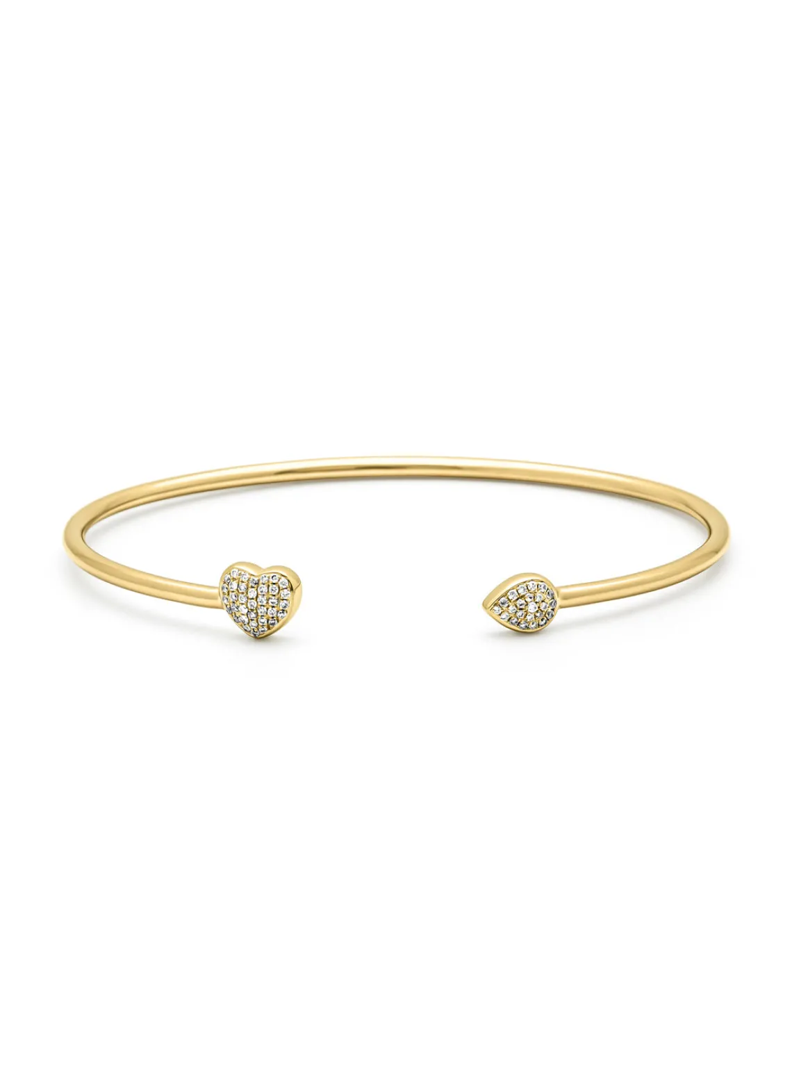 Geelgouden armband, 0.17 ct diamant, La Dolce Vita
