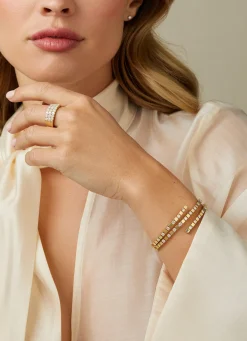 Geelgouden armband, 1.50 ct diamant, Gallery