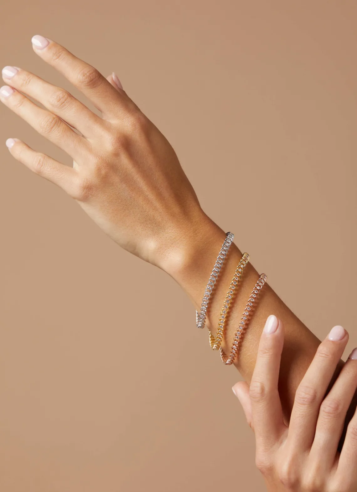 Geelgouden armband, 1.81 ct diamant, Hearts & Arrows