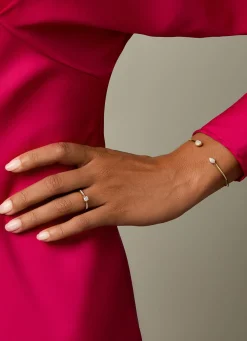 Geelgouden armband, 0.17 ct diamant, La Dolce Vita