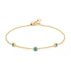 Geelgouden armband, 0.42 ct topaas, Joy