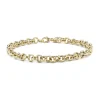 Geelgouden armband Timeless Treasures 18 cm