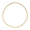 Geelgouden collier Closed Forever 50 cm