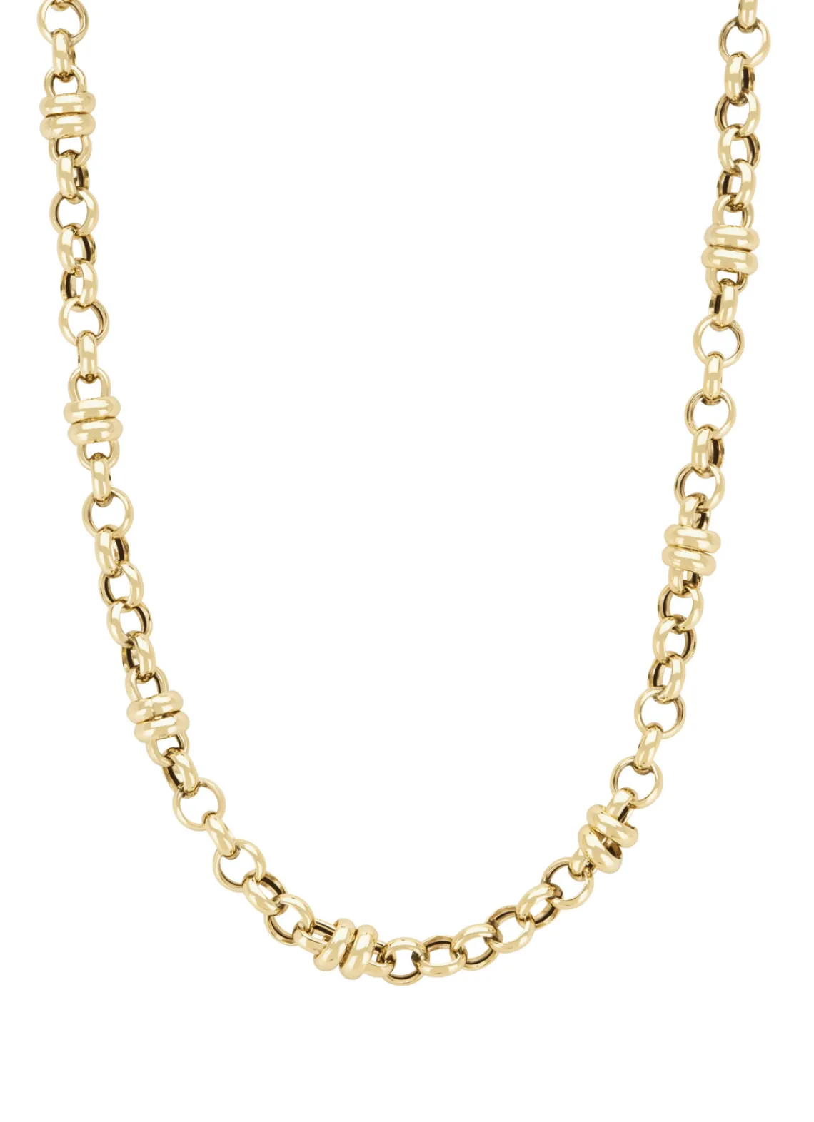 Geelgouden collier Timeless Treasures 45 cm