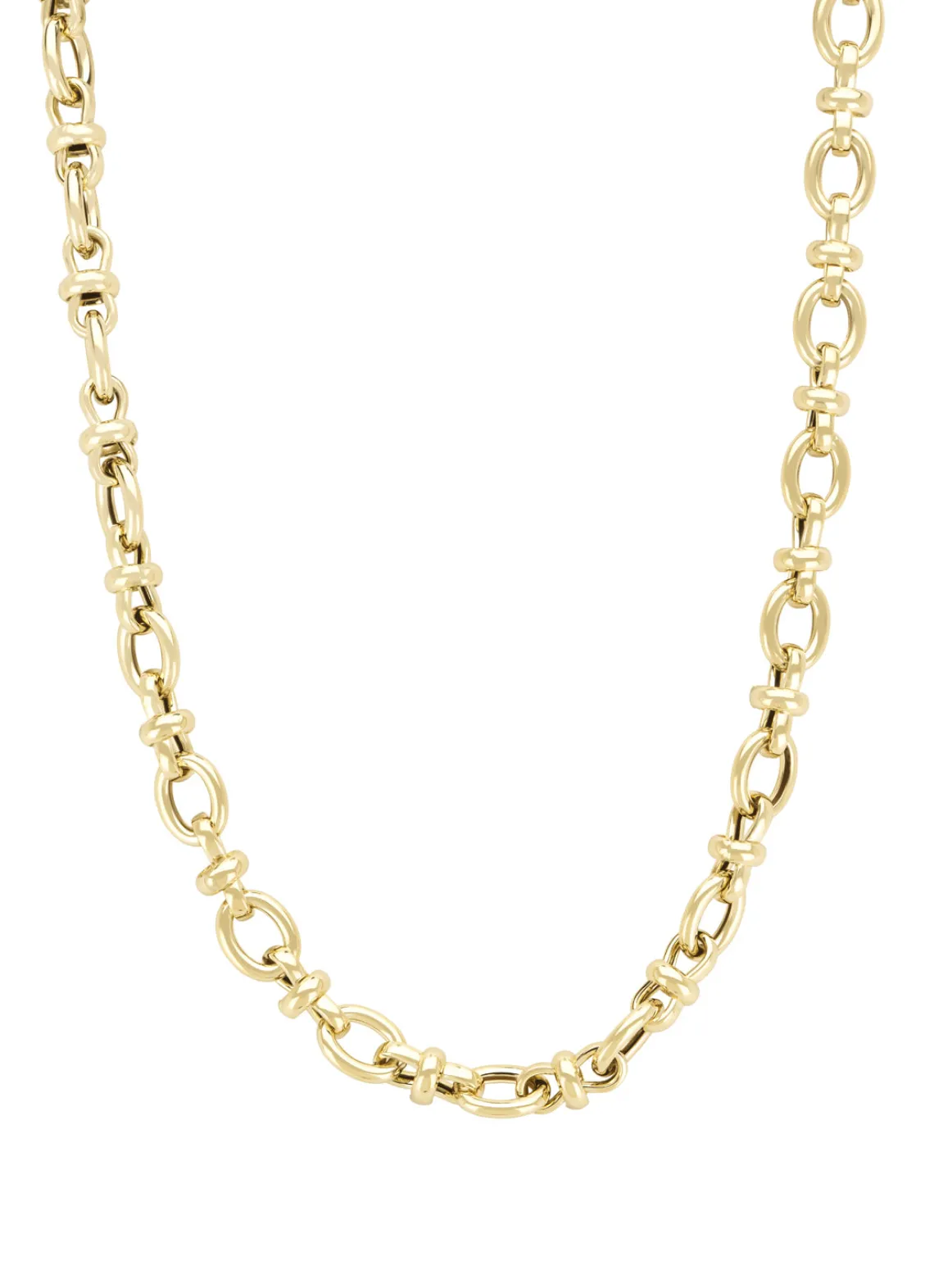 Geelgouden collier Timeless Treasures 45 cm
