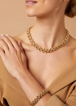 Geelgouden collier Timeless Treasures