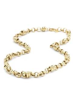 Geelgouden collier Timeless Treasures 45 cm