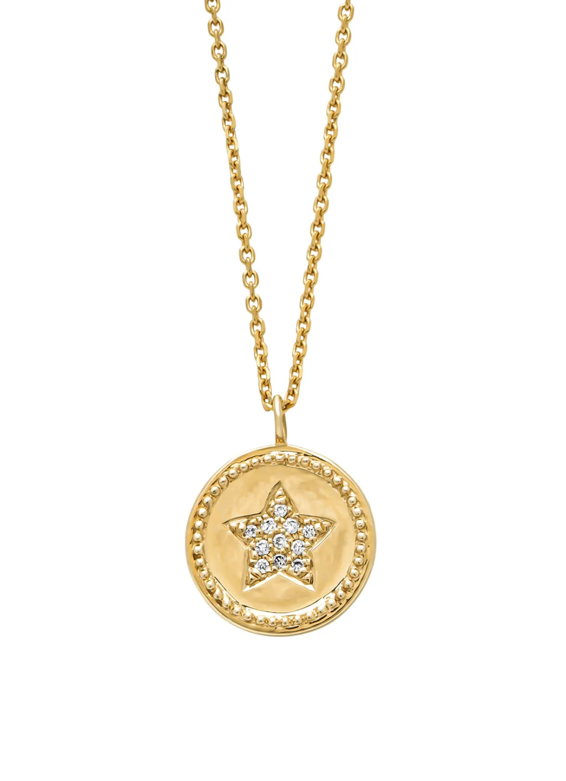 Geelgouden collier, Zodiac-Star
