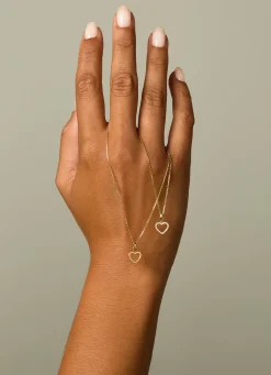 Geelgouden hanger, 0.06 ct diamant, Dreamer