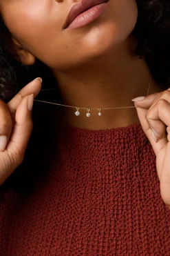 Geelgouden hanger, 0.25 ct diamant, Groeibriljant