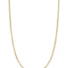 Geelgouden jasseron collier Timeless Treasures (42cm)
