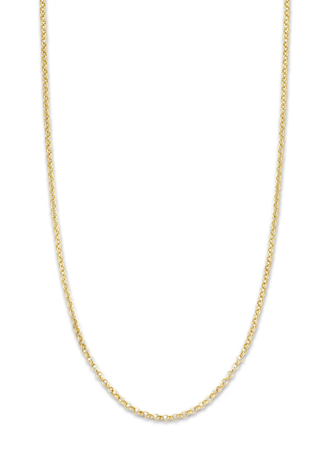 Geelgouden jasseron collier Timeless Treasures (42cm)