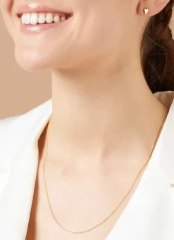 Geelgouden jasseron collier Timeless Treasures (50cm)