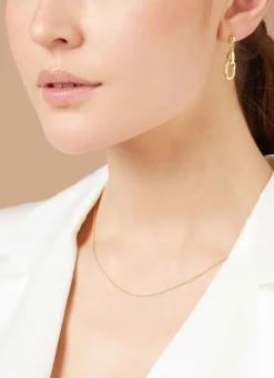 Geelgouden jasseron collier Timeless Treasures (45cm)