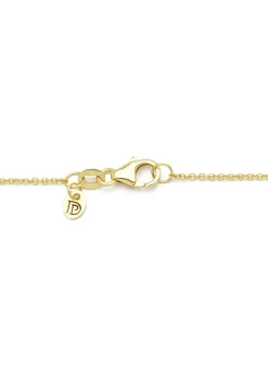 Geelgouden jasseron collier Timeless Treasures (50cm)