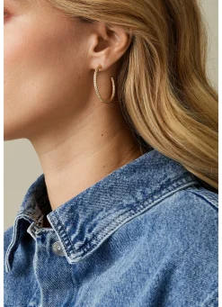 Geelgouden massieve oorsieraden Timeless Treasures