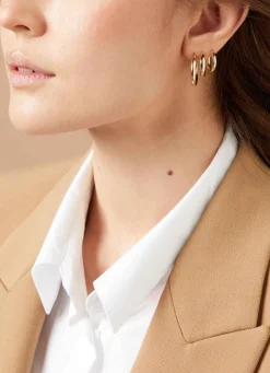 Geelgouden oorringen Timeless Treasures L