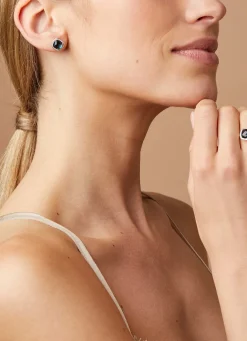 Geelgouden oorsieraden, 4.50 ct london topaas, Fiësta