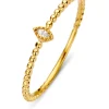Geelgouden ring, 0.04 ct diamant, Joy