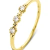 Geelgouden ring, 0.10 ct diamant, Joy