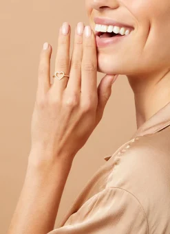 Geelgouden ring, 0.08 ct diamant, Dreamer