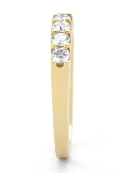 Geelgouden ring, 0.50 ct diamant, Wedding