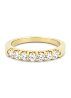 Geelgouden ring, 0.50 ct diamant, Wedding