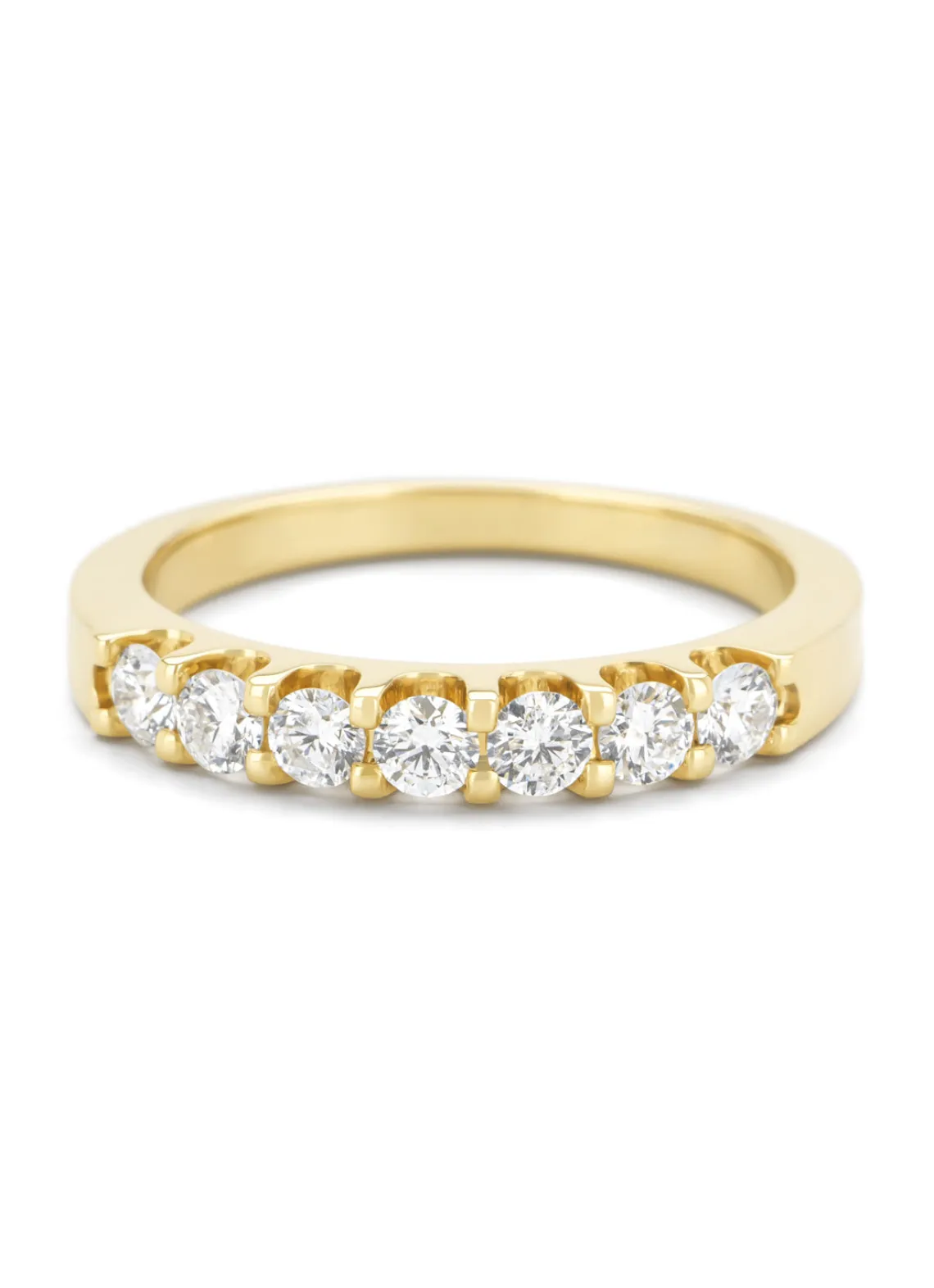 Geelgouden ring, 0.50 ct diamant, Wedding