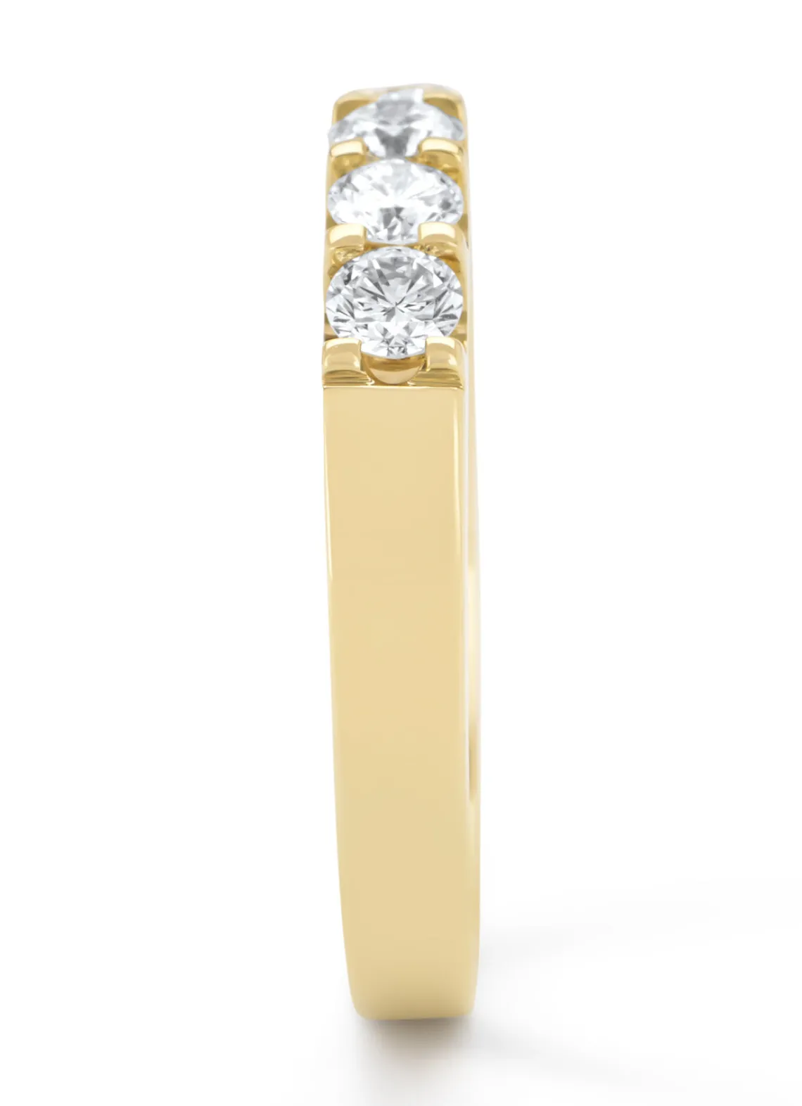 Geelgouden ring, 0.55 ct diamant, Wedding