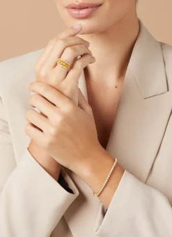 Geelgouden ring, 3.08 ct gele saffier, Eden