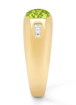 Geelgouden ring, 1.27 ct peridoot, BOLD
