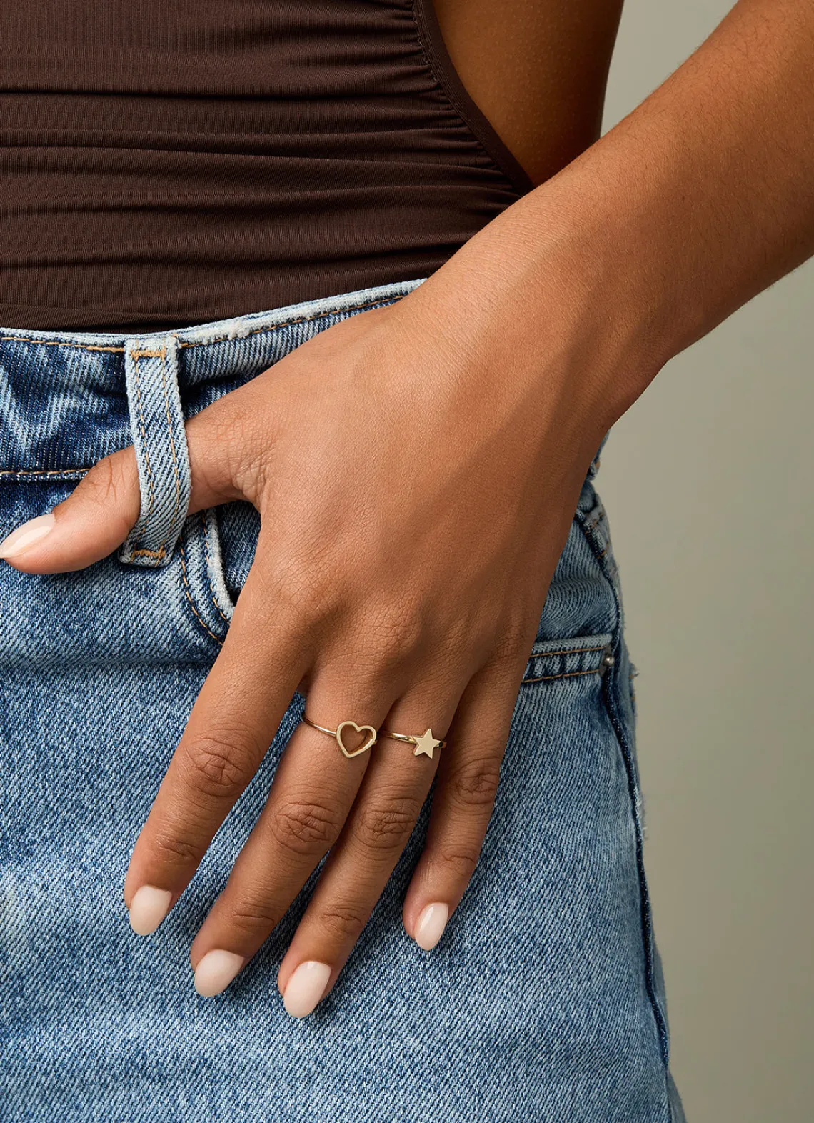 Geelgouden ring Dreamer