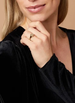 Geelgouden zegelring, Zodiac-Taurus (Stier)