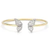Gouden armband, 0.47 ct diamant, Butterfly Kisses