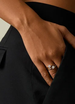 Gouden ring, 0.29 ct diamant, Enchanted